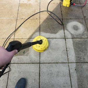 Restore your patio to its former glory with our patio cleaning and re-sanding services. We will remove dirt, moss, and weeds from the surface, leaving it clean and refreshed. In addition, we can re-sand your patio to stabilize the pavers and prevent weed growth, extending its longevity.